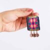 Persian Embroidered Earrings Balochi Traditional Suzani Coins