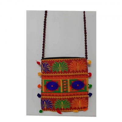 Ethnic Embroidered Crossbody Bag Baluchi Pattern A24