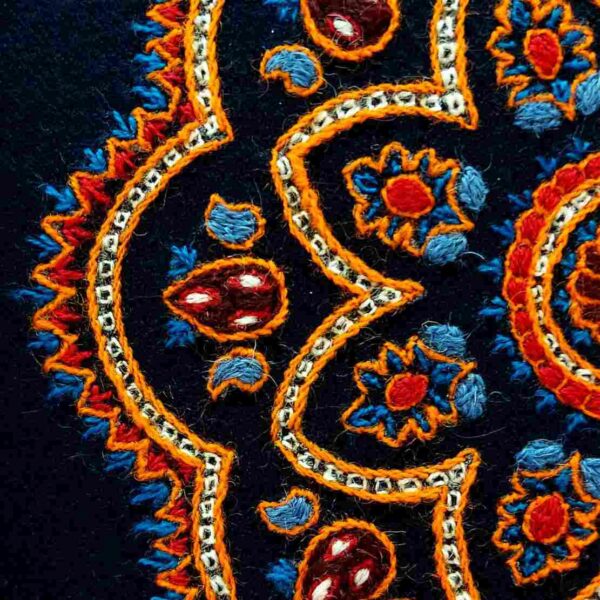 Persian Hand Embroidery Suzani Wall Decor Toranj