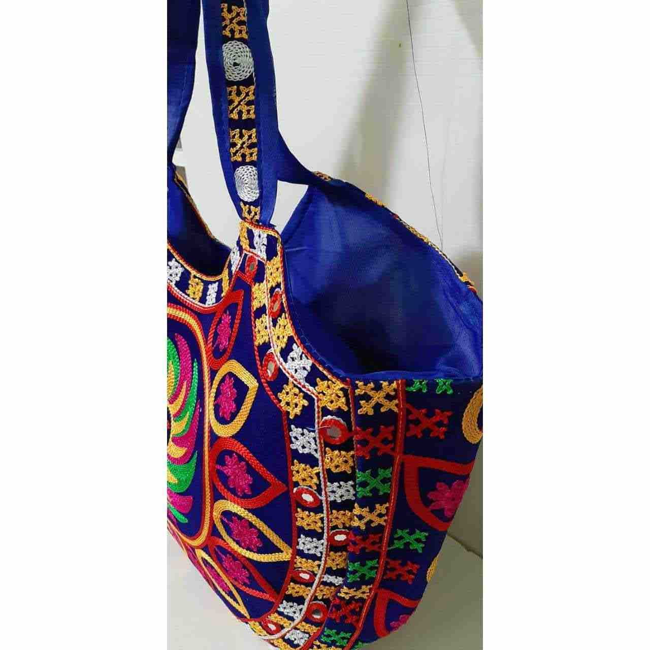 Ethnic Tote Bag with Baluchi Embroidered Model A55