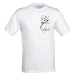 Persian Cotton White T-Shirt Model Poem Sh20
