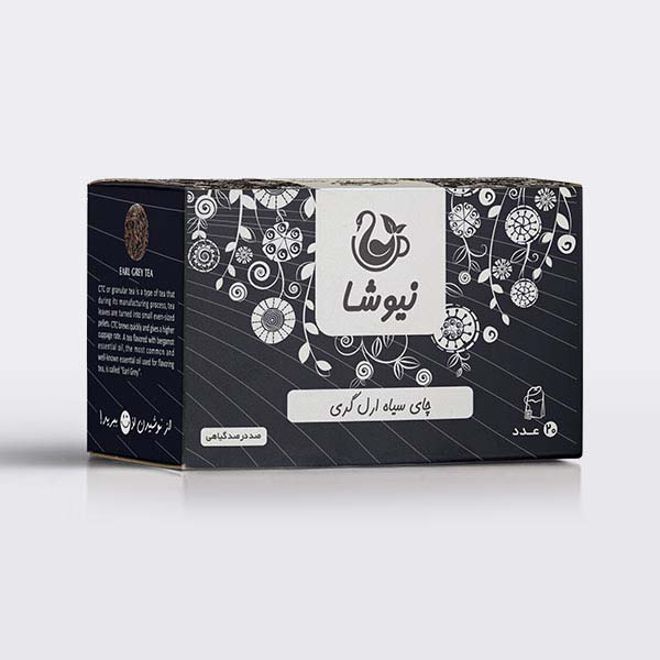 Newsha Earl Grey Black Tea Bags - 5 Pack