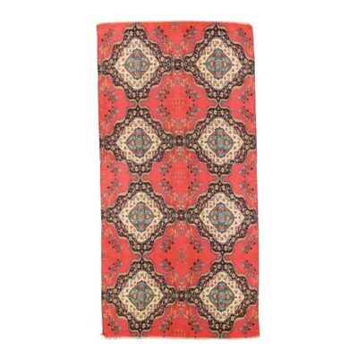 Persian Print Shawl for Women Artistic Carpet Pattern