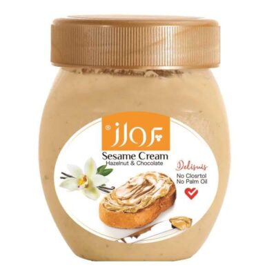 Tahini Creamy Sesame Sauce with Vanilla Flavor – Persian Ardeh Oghab, 600g (3x)