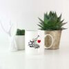 Persian Ceramic Coffee Mug - Dele Shekasteh