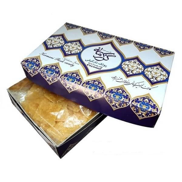 Persian Poolaki - Brittle & Crunchy Candy with Honey and Coconut (2-Pack)