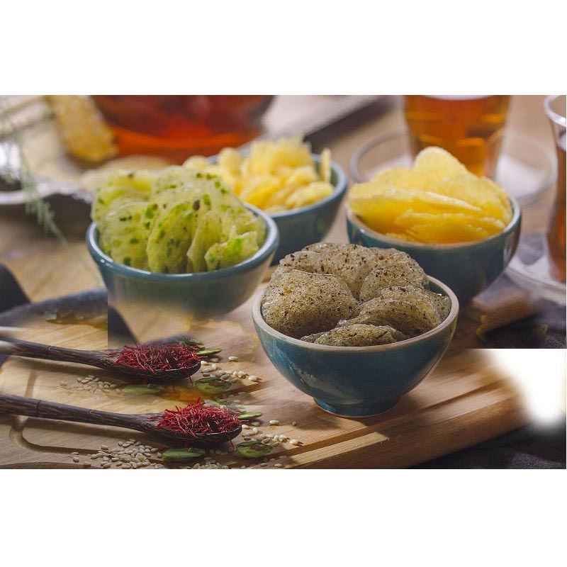 Persian Poolaki – Brittle & Crunchy Candy Mixed Flavors (2-Pack)