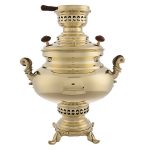 Persian Brass Samovar Decorative Coal Tea Maker 5-Liter