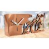 Persian Style Copper Desk Clock Model Calligraphy