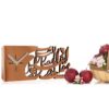 Persian Style Copper Desk Clock Model Poem