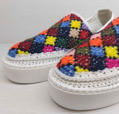 Giveh Shoes – Persian Handcrafted Breathable Footwear Geometric Model