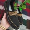 Giveh Shoes - Persian Handcrafted Breathable Footwear Black Klash Model