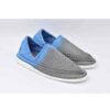 Giveh Shoes - Persian Handcrafted Breathable Footwear Blue & Gray Model