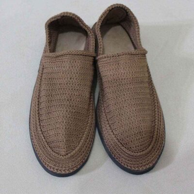 Giveh Shoes – Persian Handcrafted Breathable Footwear Brown Klash Model