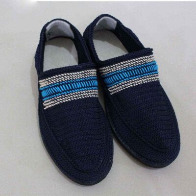 Giveh Shoes – Persian Handcrafted Breathable Footwear Navy Blue Klash Model