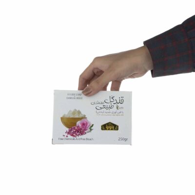 Persian Hard Sugar Cubes – Broken with Damask Rose Flavor 2 Kg