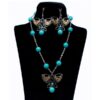 Persian Morghe Amin Jewelry Set Model Butterfly