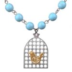 Persian Steel Necklace Minimalist Morghe Amin