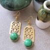 Persian Brass Earrings Model Arsey
