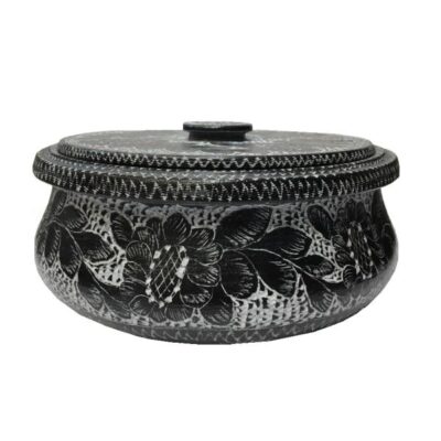 Persian Stone Dizi Pot with Lid for Cooking Abgoosht – Flower