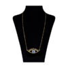 Steel Necklace Artistic Cheshm Nazar Evil Eye
