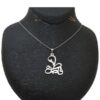 Silver Name Necklace Fatmeh in Farsi