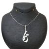 Silver Name Necklace Mona in Farsi