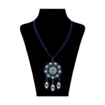 Wooden Necklace Artistic Cheshm Nazar Evil Eye