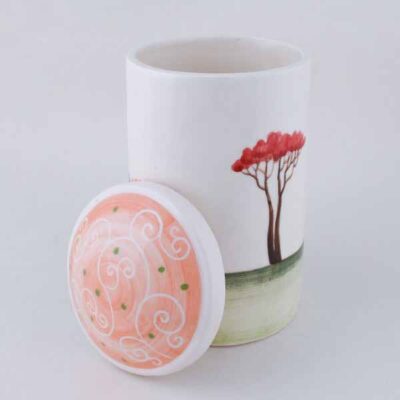 Pottery Canister Jar – Handcrafted Model Paizz
