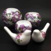 Set of Persian Pottery Tealight Candle Holders Model Flower