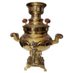 Persian Brass Samovar Decorative Coal Tea Maker 2.5-Liter