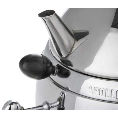 Electric Steel Samovar Tea Maker Smooth Finish 6-Liter