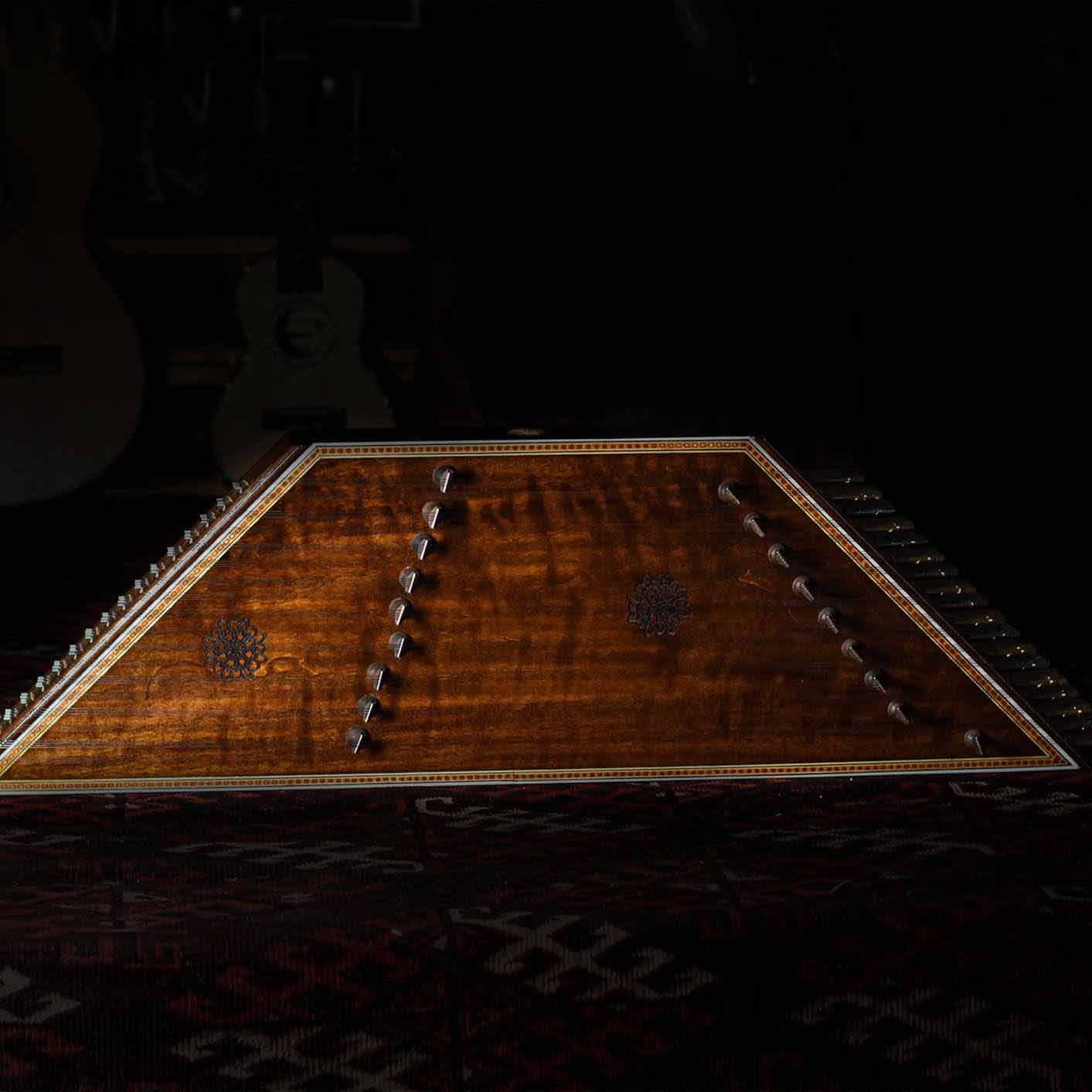 Persian Santur – Handcrafted Hammered Dulcimer by Sadeghi, 4 Khat