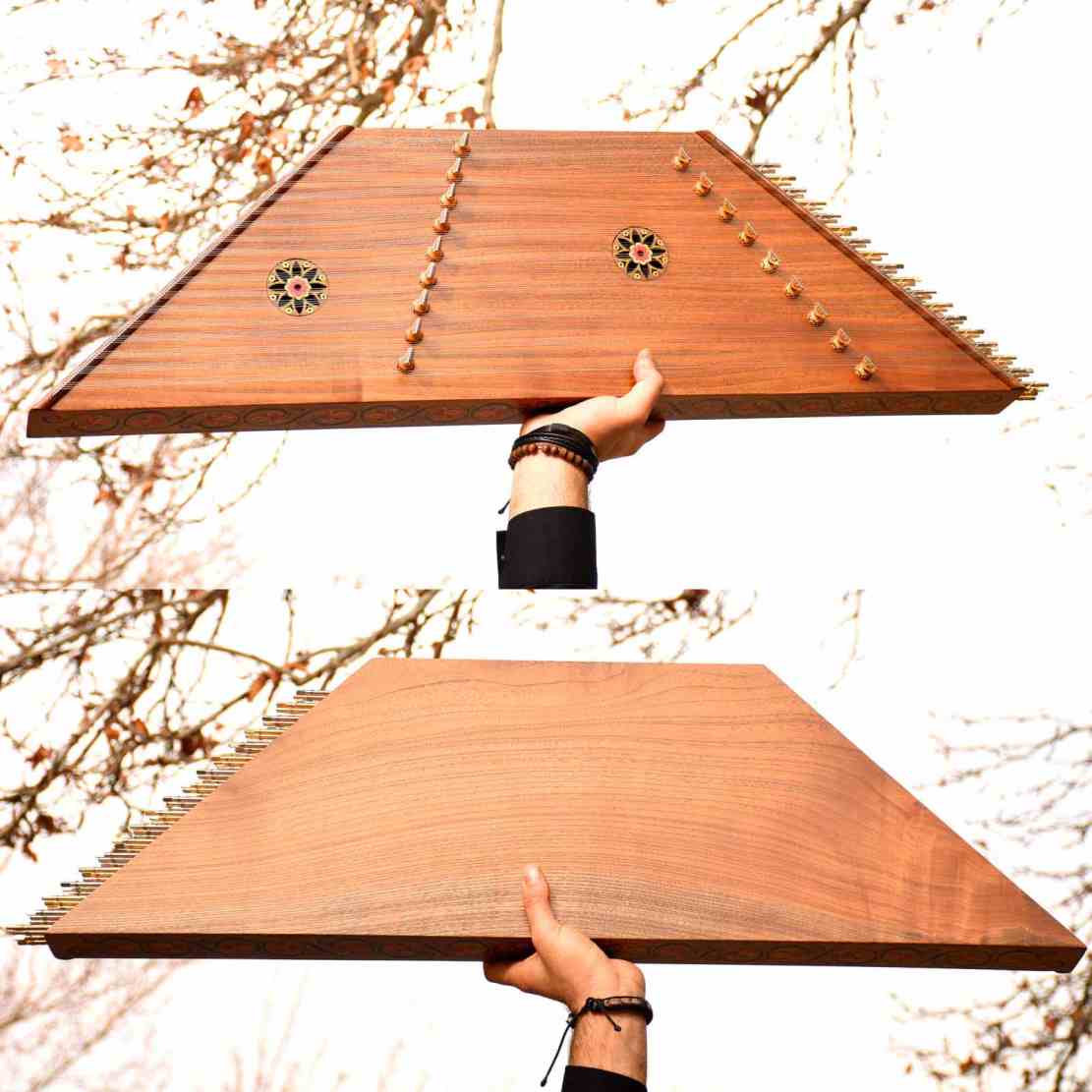 Persian Santur – Handcrafted Hammered Dulcimer by IranSaz, Rokhsare