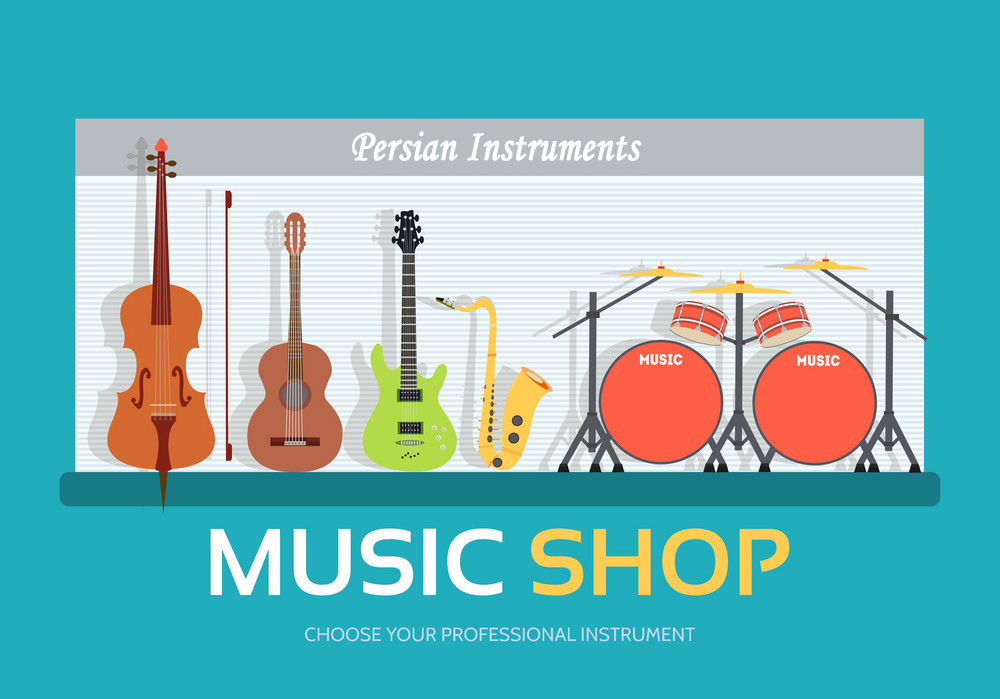 Persian music shop -Santur Santoor - Persian Instrument | ShopiPersia