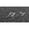 Set of Persian Silver Named Necklace & Earrings Model Elahe