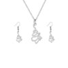 Set of Persian Silver Necklace & Earring Model Zohre