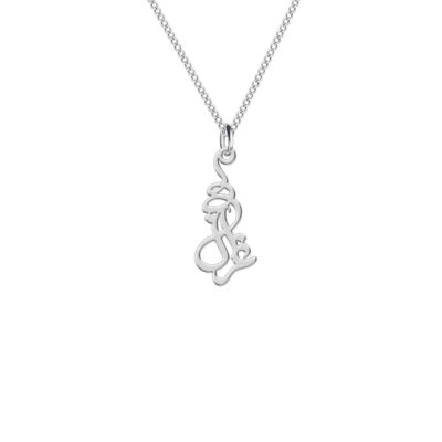 Set of Persian Silver Necklace & Earring Model Ghazal