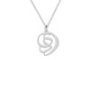 Set of Persian Silver Necklace & Earring Model Dey Symbol