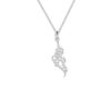 Set of Persian Silver Necklace & Earring Model Parniya