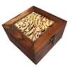 Wooden Box for Gift Giving with Persian Inspired Pattern