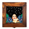 Wooden Box for Gift Giving with Persian Inspired Pattern Pictorial