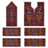 Handmade Balochi Embroidered Dress Panel - Model Flower