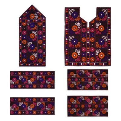 Handmade Balochi Embroidered Dress Panel – Mozaic
