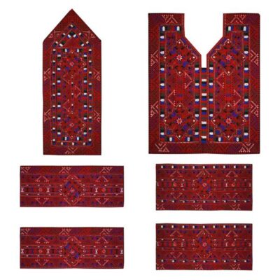 Handmade Balochi Embroidered Dress Panel – Mozaic Design