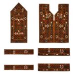 Handmade Balochi Embroidered Dress Panel – Model Goldar