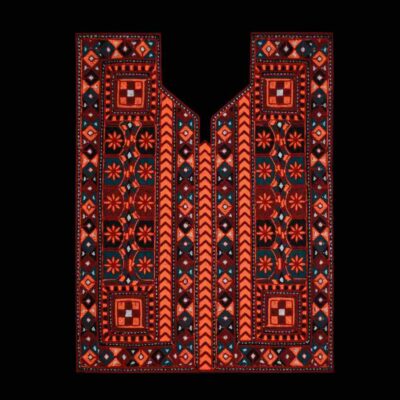 Handmade Balochi Embroidered Dress Panel – Traditional