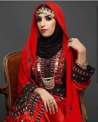 Handmade Balochi Embroidered Dress Panel – Mozaic Design