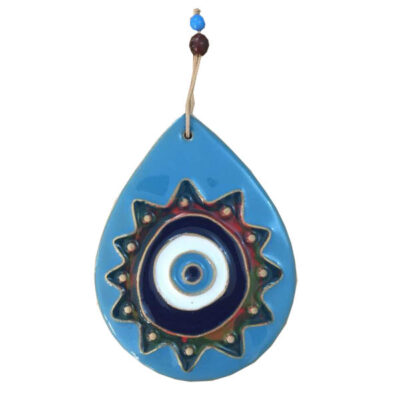 Decorative Cheshm Nazar Wall Hanging Amulet with Evil Eye – Gisoo