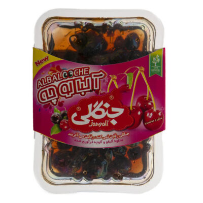 Jangali Persian Aloocheh in Syrup – Mixed Sour Cherries & Cherry Plums, 90 gr (8x)